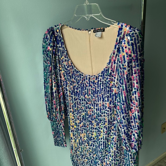 VENUS Dresses & Skirts - Venus Multicolor Sequin Dress